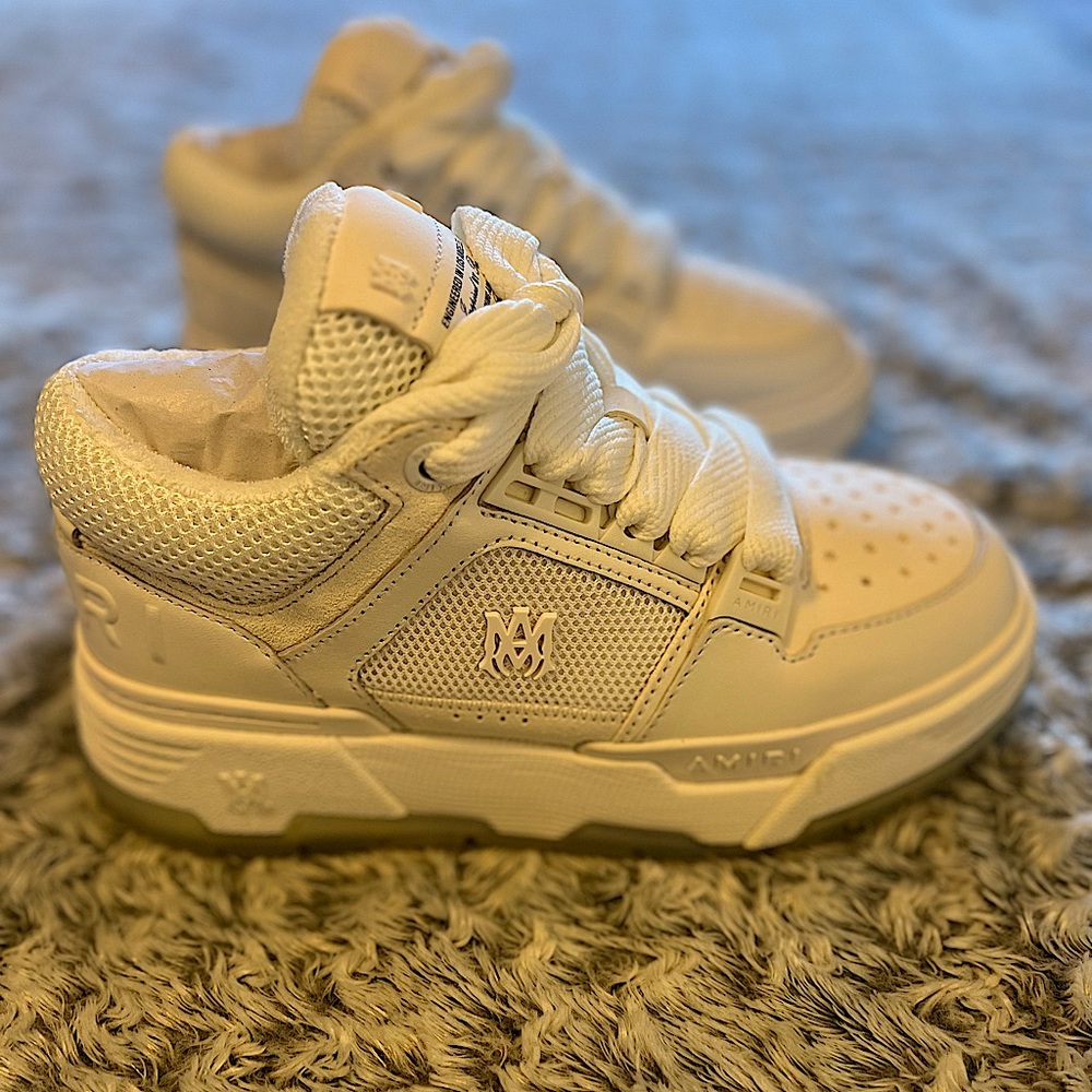 Amiri's MA-1 leather high-top sneakers